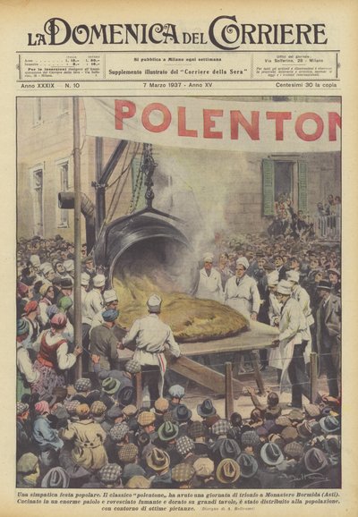 A Pleasant Popular Festival by Achille Beltrame